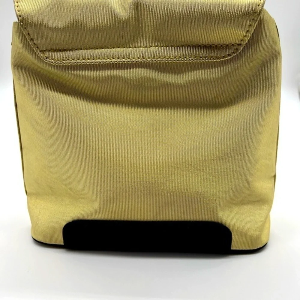 Babor gold & navy blue make up clutch